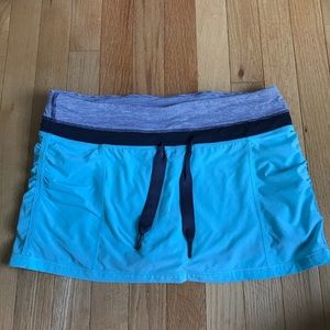 Lululemon Blue Tennis Skort